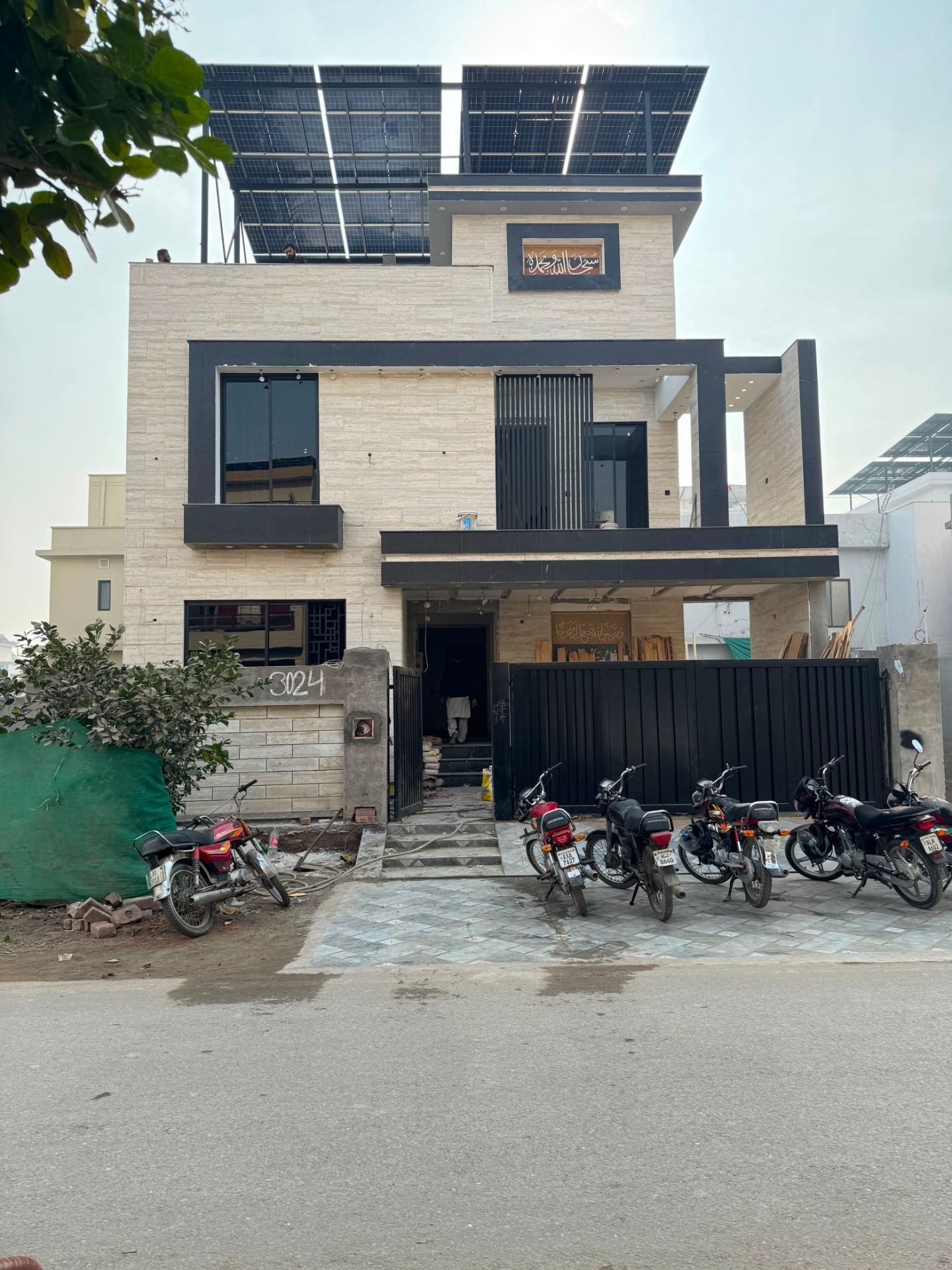 Modern facade