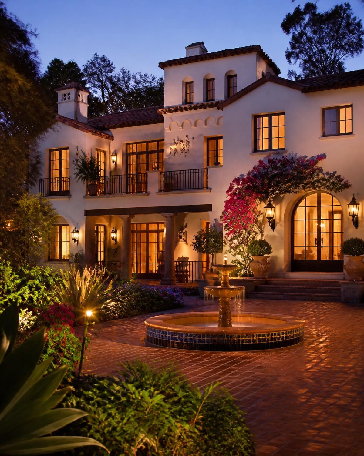 Luxury villa exterior